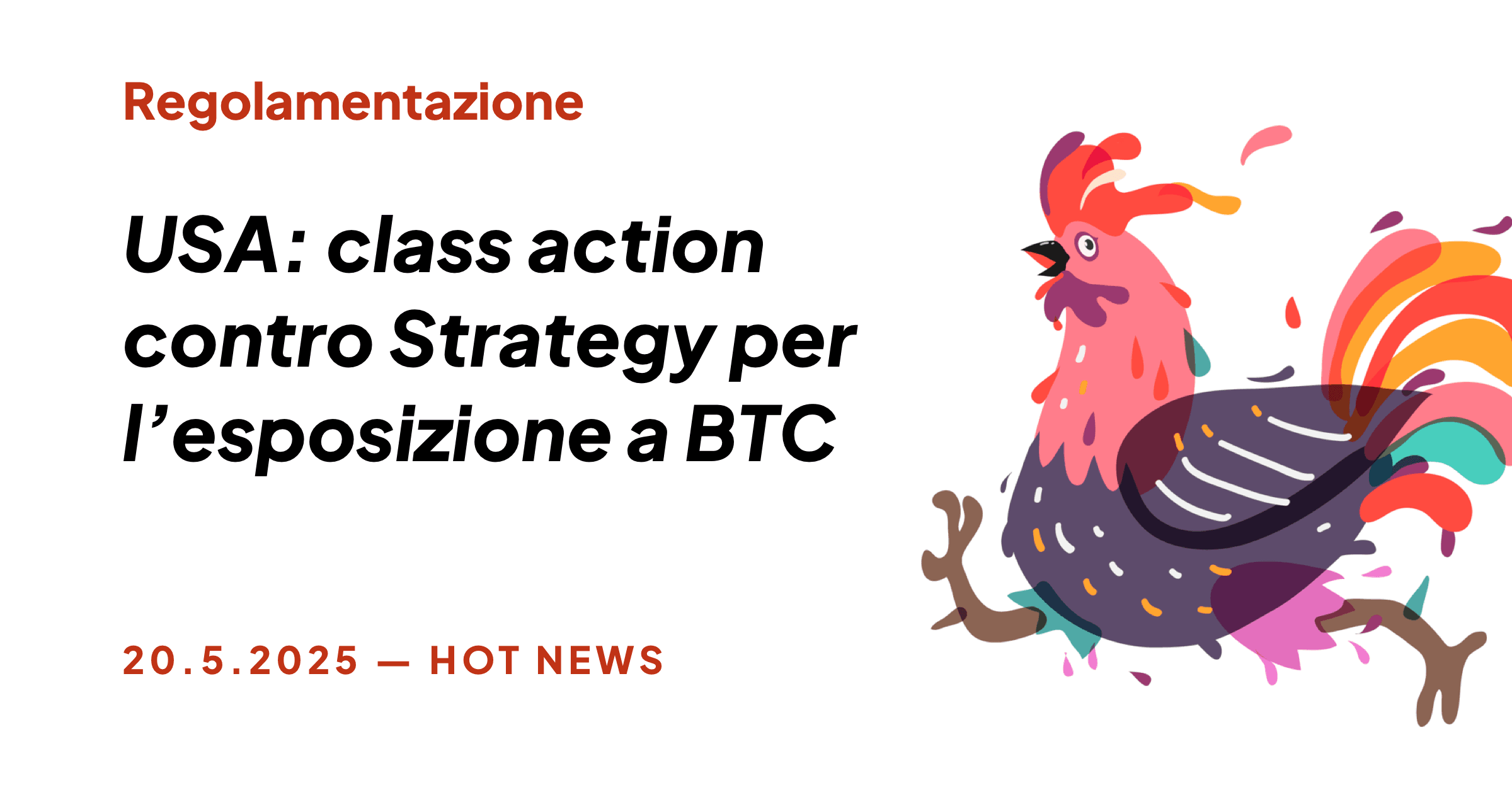 USA: CLASS ACTION CONTRO STRATEGY PER L'ESPOSIZIONE A BTC