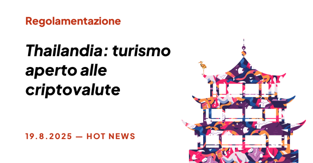 THAILANDIA: TURISMO APERTO ALLE CRIPTOVALUTE